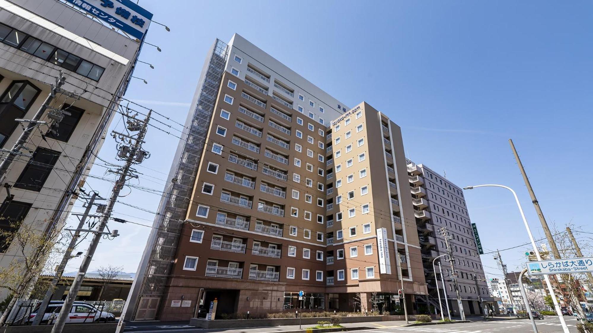 Toyoko Inn Matsumoto Eki Higashi Guchi Buitenkant foto